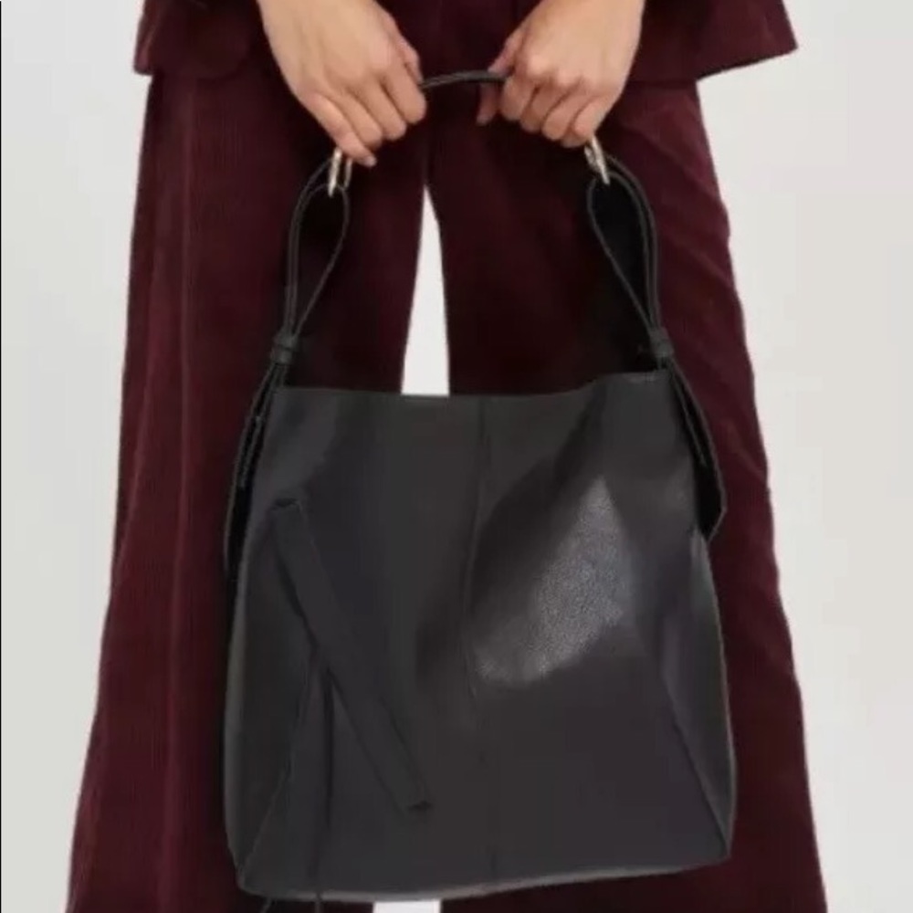 Topshop Black Hobo Bag